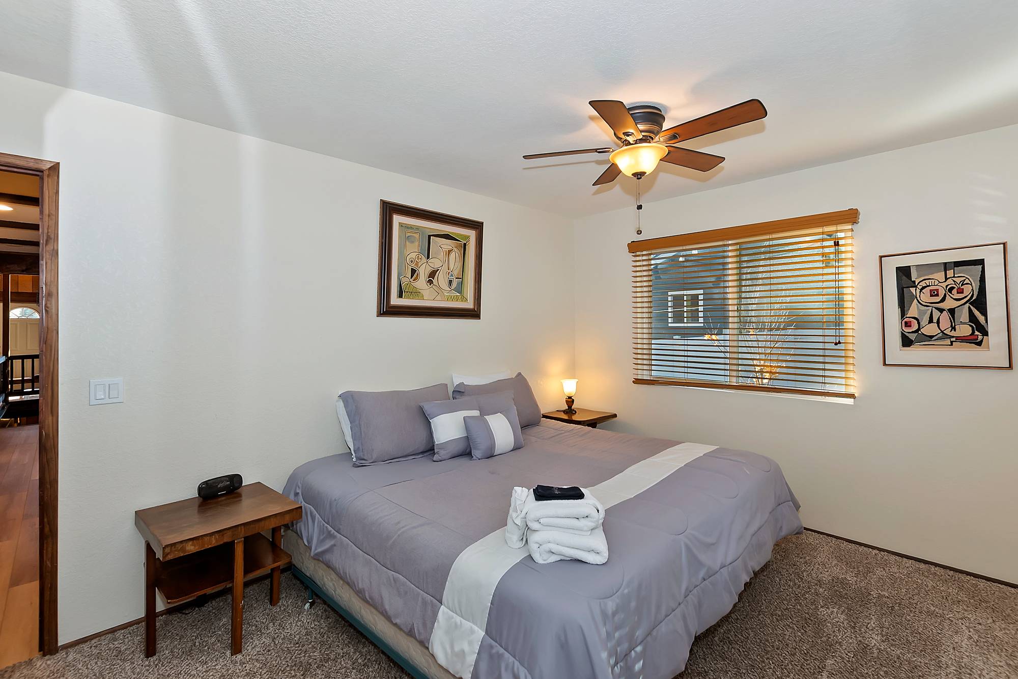 Second king bedroom at Bear View Escape in Big Bear Lake